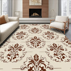 Classic Floral Scrollwork Pattern Rug