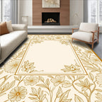 Antique Floral Vine Pattern Rug