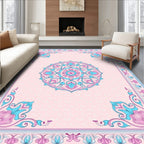 Mandala floral pastel intricate Rug