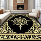 Intricate Mandala Frame Design Rug