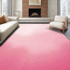 Soft Gradient Pink Blush Rug