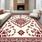 Classic Floral Medallion Pattern Rug