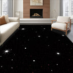 Celestial 2D Starscape Pattern Rug