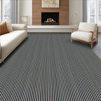 Classic Pinstripe Design Rug