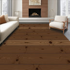 Wood Grain Textured Plank Rug