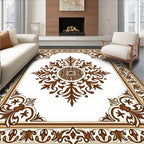 Ornate Floral Lattice Classic Design Rug