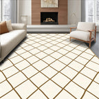 Classic Diamond Net Pattern Rug