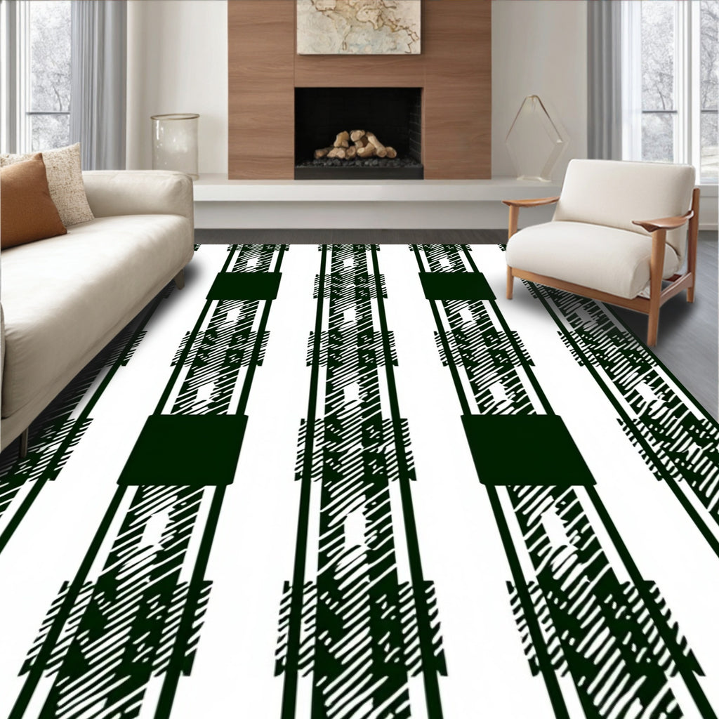 Classic Tartan Patterned Rug